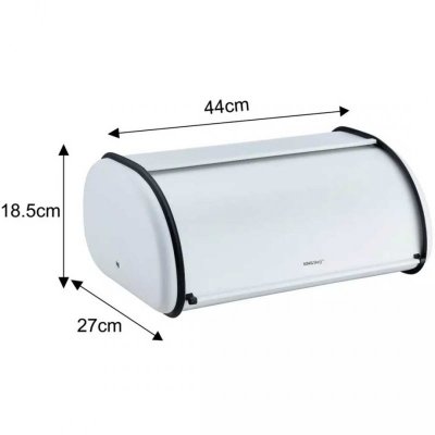 CHLEBAK STALOWY KINGHOFF KH-1864 biały