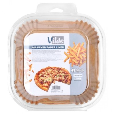 WKŁAD PAPIEROWY DO FRYTOWNICY KWADRATOWY 19 x 19cm 50szt. 279044