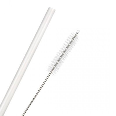 STALOWY KUBEK TERMICZNY TERMOS 1200ml Z RĄCZKĄ I SŁOMKĄ BANQUET TWAIN LILA