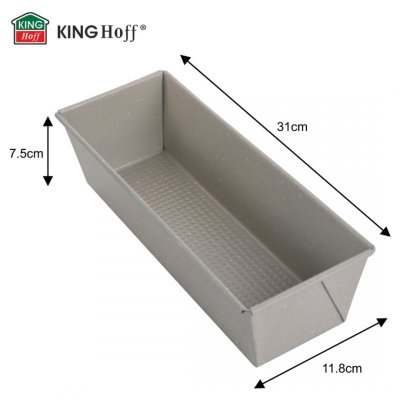 FORMA KEKSÓWKA DO CHLEBA PASZTETU 31x11,8cm KINGHOFF KH-1972