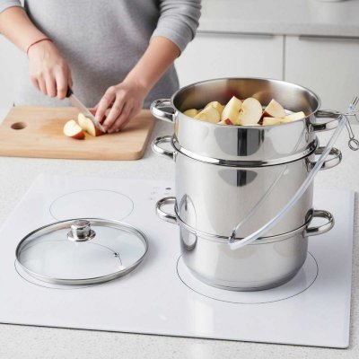 SOKOWNIK PAROWY 8L INDUKCJA GAZ KLAUSBERG KB-9032 GARNEK DO SOKU