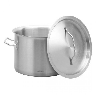 GARNEK GASTRONOMICZNY Z POKRYWĄ STALOWĄ Ø30cm 14L KINGHOFF KH-2022