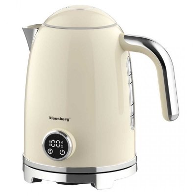 CZAJNIK ELEKTRYCZNY 1,7L Z TERMOMETREM LED KLAUSBERG KB-9028 RETRO