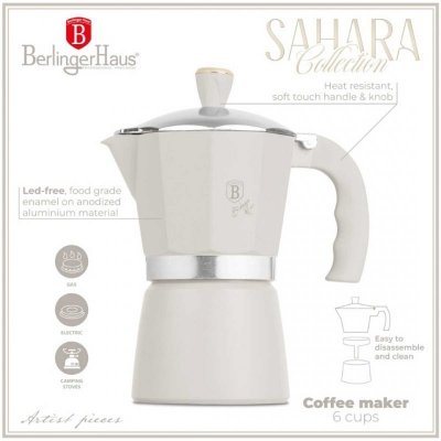KAWIARKA ZAPARZACZ DO KAWY 300ml BERLINGER HAUS BH-8572 SAHARA