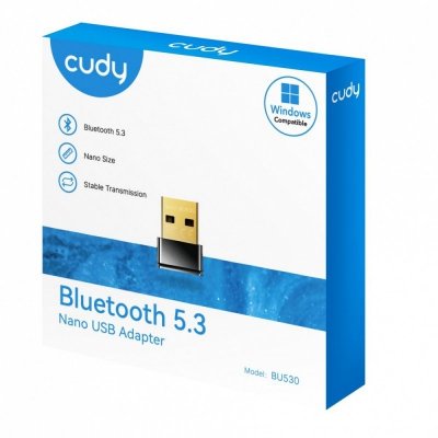 Cudy Adapter Bluetooth 5.3 Nano USB, Nano Size, USB 2.0,Win11/10