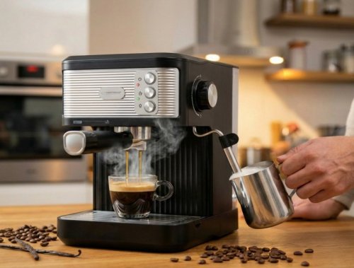 Ekspres ciśnieniowo kolbowy Caturra 1.8L