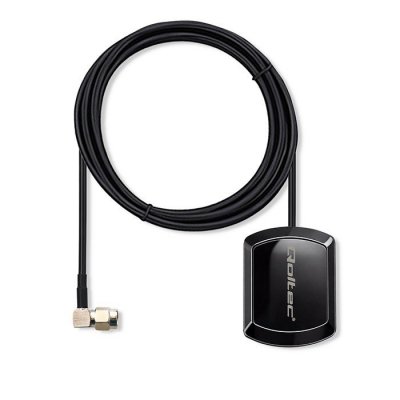 Mobilna Antena GPS GLONASS z podstawą magnetyczną | dookólna |   28dBi | 50W | SMA RA