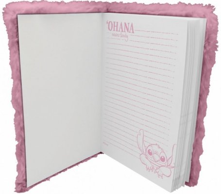 Pamiętnik notatnik pluszowy Stitch