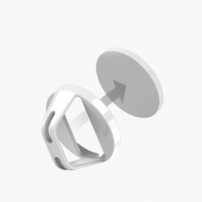 Stojak MagSafe SIM-300 na smartfon srebrny