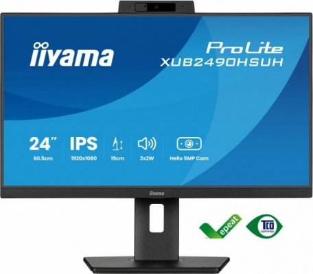 Monitor 24 cale XUB2490HSUH-B2 + Norton Small Business card 250G PL