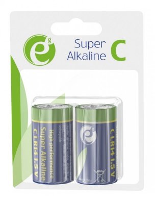 Bateria alkaiczna LR14 C-Cell, 1.5V, 2 sztuki