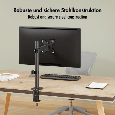 Uchwyt do monitora 17 - 32', max 10kg., stalowy