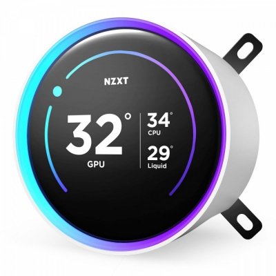 Chłodzenie wodne KRAKEN ELITE 280 RGB V2 LCD białe