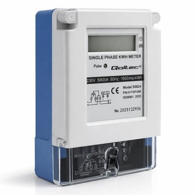 Jednofazowy miernik zużycia energii | 230V | 5(60)A | LCD