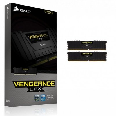 Corsair Pamięć DDR4 Vengeance LPX 16GB/3200(2*8GB) CL16-18-18-36 1,35V XMP 2.0 czarna