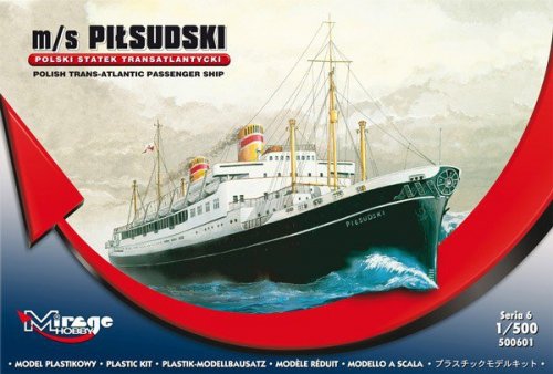 Mirage Model plastikowy M/S Piłsudski