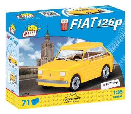 Cobi Klocki Klocki 71 elementów Polski Fiat 126P