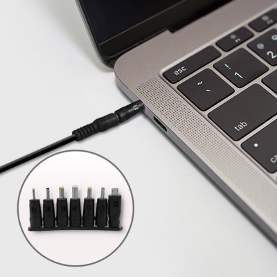 Qoltec Zasilacz sieciowy uniwersalny | 15W | 7 wtyczek