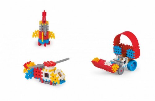 Marioinex Klocki waffle mini 70 sztuk chłopiec