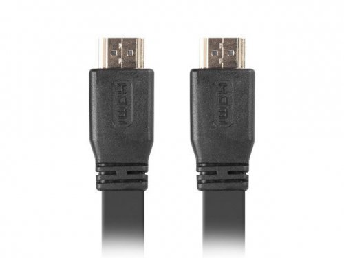Lanberg Kabel HDMI-HDMI M/M v2.0 5m czarny płaski