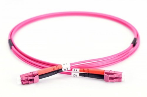 Digitus Patch cord światłowodowy FO LC-LC MM 50/125 OM4 duplex LSOH 5m