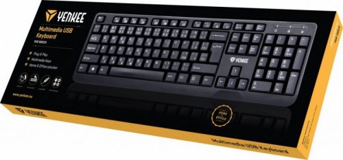YENKEE Klawiatura uniwersalna YKB 1002 CS USB odporna na zalanie