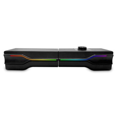 Media-Tech Głośniki soundbar z Bluetooth ARAGOR 2.0 MT3175 Gamingowe/2.0 lub soundbar/Line-in/Bluetooth 5.0/RGB/Jack 3,5/USB/RMS