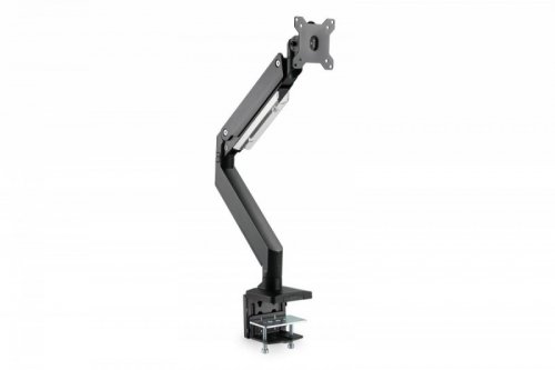 Digitus Ramię biurkowe pojedyncze z zaciskiem, 1xLCD, max. 35&quot;, max. obciążenie 15kg, ze sprężyną gazową
