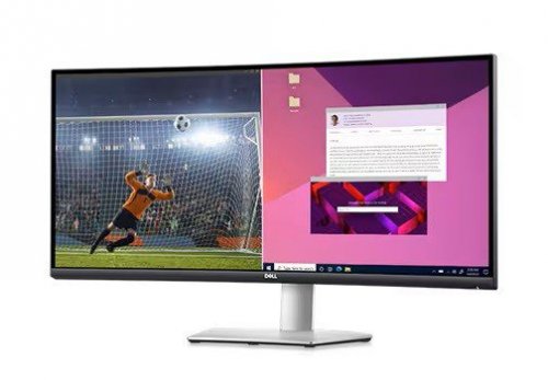 Dell Monitor S3423DWC 34 cali Curved AMD FreeSync VA LED 100Hz WQHD (3440x1440)/2xHDMI/USB-C/USB/Anti-glare 3H hardness/3Y AES&P