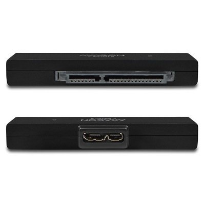 AXAGON ADSA-1S6 Adapter USB 3.0 - SATA 6G do szybkiego przyłączenia 2.5&quot; SSD/HDD, z pudełkiem