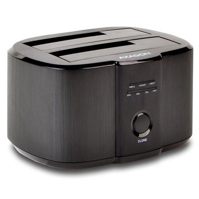 AXAGON ADSA-ST Stacja dokująca, USB 3.2 Gen 1 - 2x SATA 6G 2.5&quot;/3.5&quot; SSD/HDD CLONE DUAL