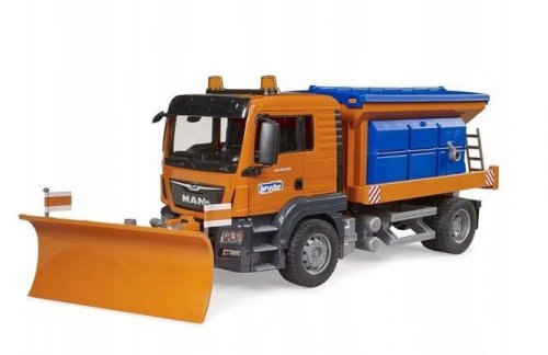 BRUDER Pługosolarka MAN TGS
