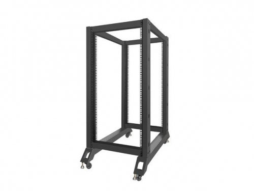 Lanberg Stojak Open rack 22U 600x1000 czarny