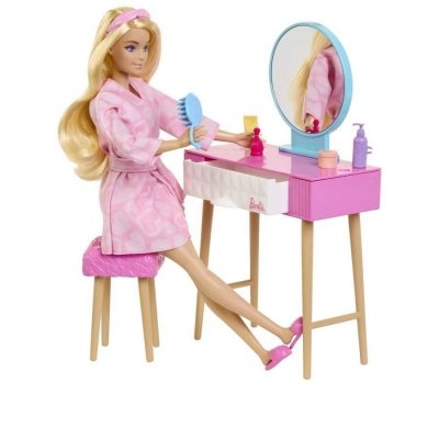 Mattel Lalka Barbie Zestaw Sypialnia dla lalki
