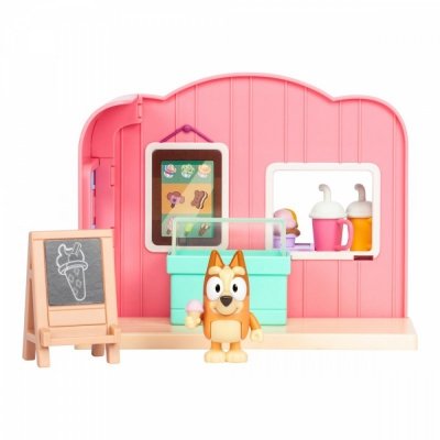 Tm Toys Zestaw figurek Mini Bluey Lodziarnia