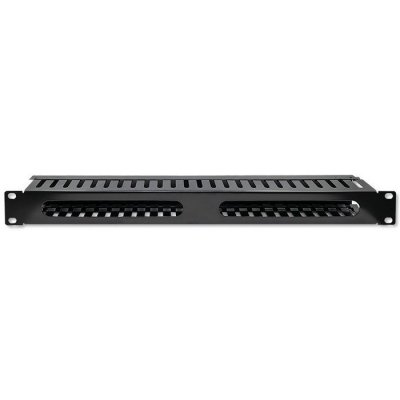 Qoltec Organizer kabli do szaf RACK 19&quot; | 24 porty | 1U
