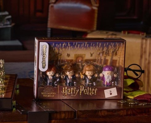 Mattel Zestaw figurek Little People Harry Potter 4-pak Kamień filozoficzny
