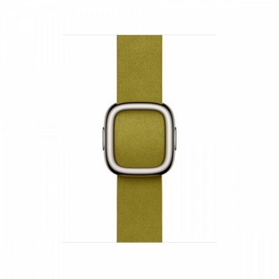 Apple Pasek w kolorze zieleni Chartreuse z klamrą nowoczesną do koperty 42 mm - rozmiar L