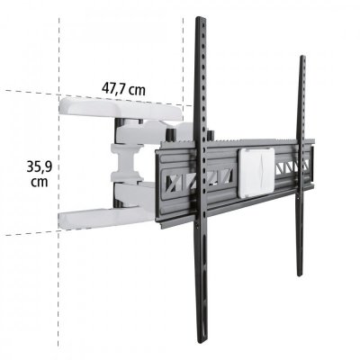 Hama Uchwyt LCD/LED 800X600 fullmotion 90 cali