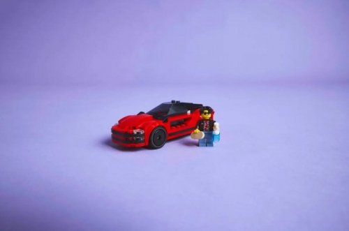 LEGO Klocki City 60448 Czerwony samochód sportowy