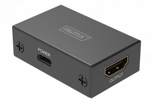 Digitus Wzmacniacz sygnału (Repeater) HDMI do 10m 8K/60Hz, do 13m 4K/60Hz HDCP 2.3
