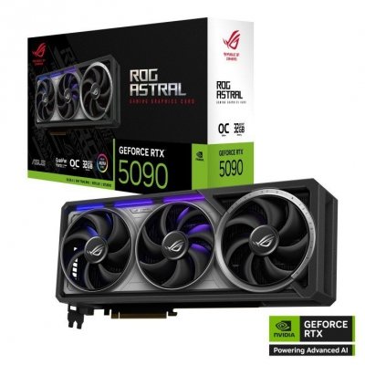 Asus Karta graficzna GeForce RTX 5090 ROG ASTRAL GAMING OC 32GB GDDR7 512bit