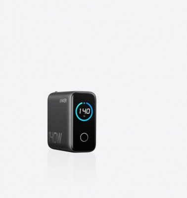 Anker Ładowarka sieciowa 140W PD3.1 kabel USB-C LED Czarna
