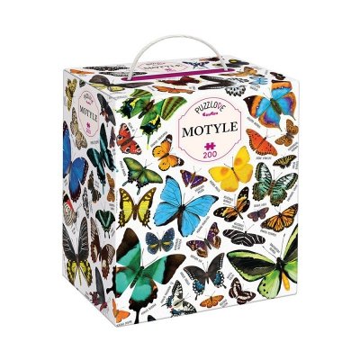 CzuCzu Puzzle Puzzlove Motyle 200 elementów