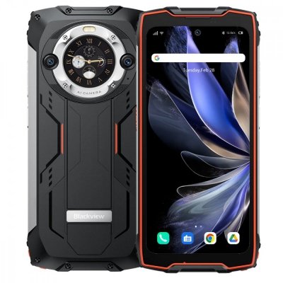 Blackview Smartfon BV9300 Pro 15080 mAh 12/256GB pomarańczowy