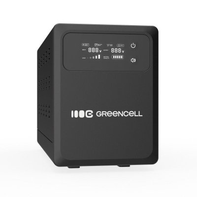 Green Cell Zasilacz awaryjny UPS AVR PowerCore 1000W/1500VA 12VDC