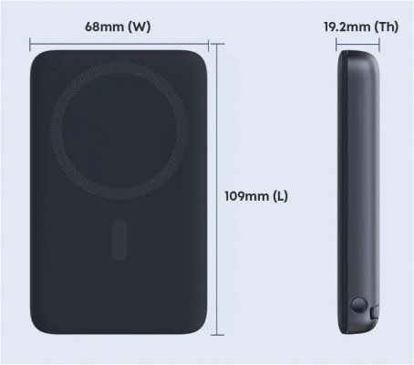 AUKEY PB-MS06 Qi2 MagSafe PowerBank 10000mAh 30W PD