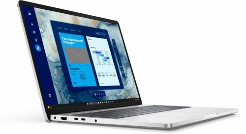 Dell Laptop Dell Pro 16 PC16250 W11P C3 100U/8GB/512GB/16.0 FHD+/Int/FgrPr/Cam&Mic/WLAN+BT/BcklKb/3C/3YPS Magnetite color, textu