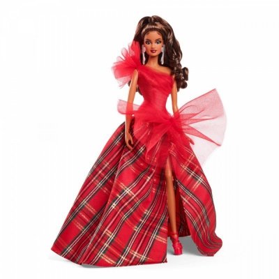 Mattel Lalka Barbie Holiday brunetka