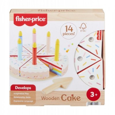 Fisher Price Drewniany tort